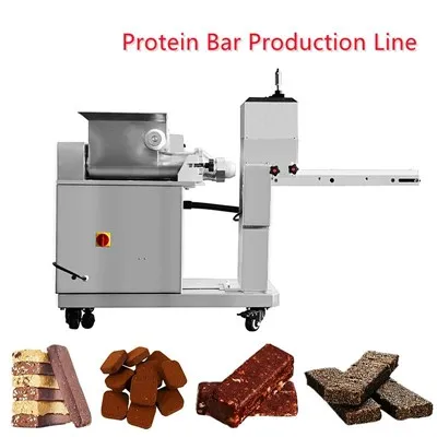 Línea de producción de barras de proteínas