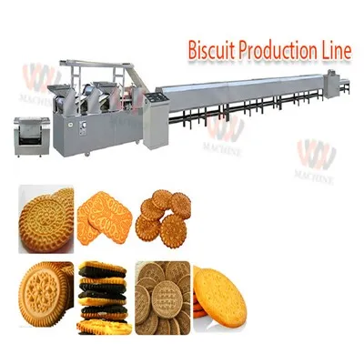 Línea de producción automática de galletas