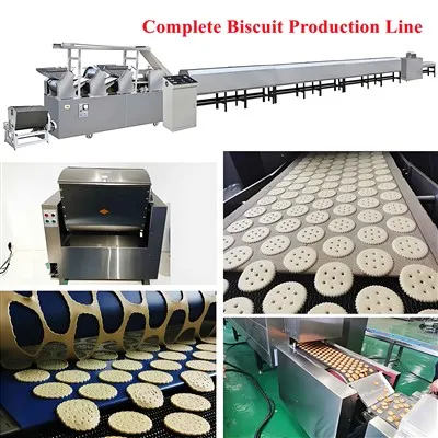 Línea completa de producción de galletas