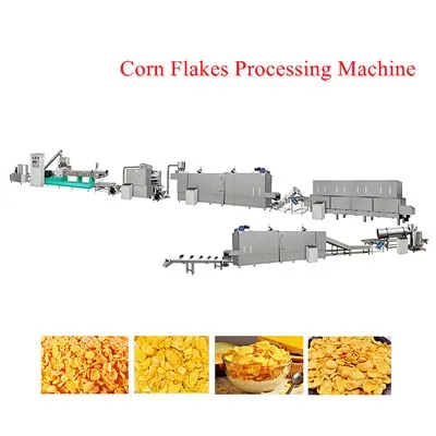 Máquina de procesamiento de copos de maíz