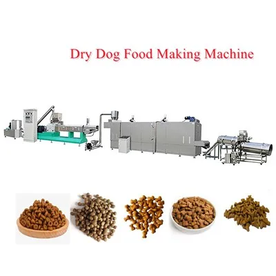 Máquina de fabricación de alimentos para perros secos