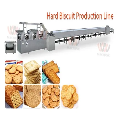 Línea de producción de galletas duras