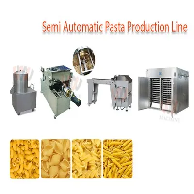 Máquina de fabricación de pastas semirremáticas
